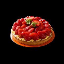 Le Fournil de Gilles - Gateau Tarte aux fraises